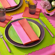 Contrasting Trim Napkins | 4