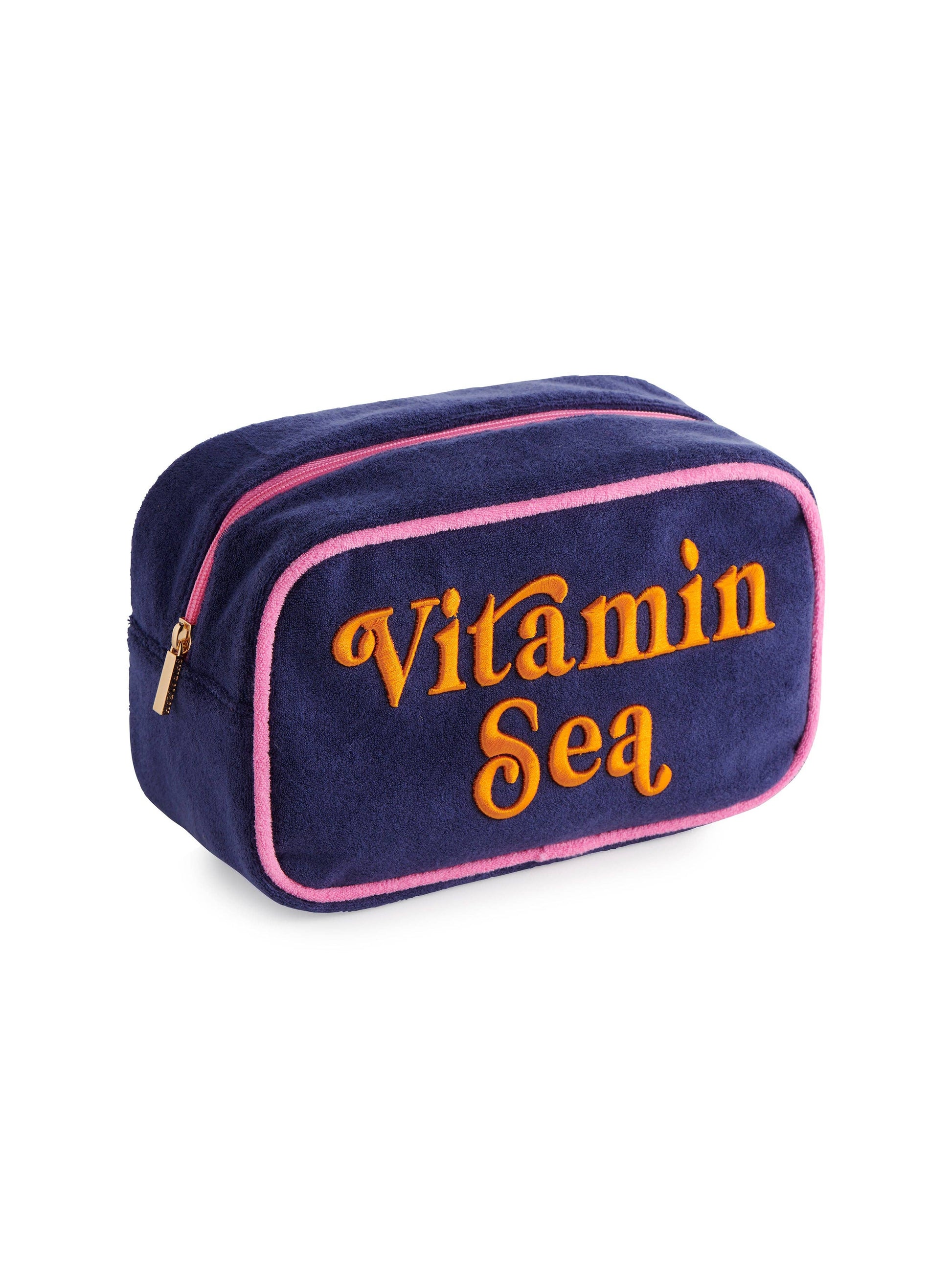 "VITAMIN SEA" Medium Zip Pouch