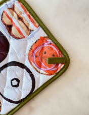 Oven Mitt + Pot Holder Set