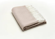 Fringed Herringbone Throw