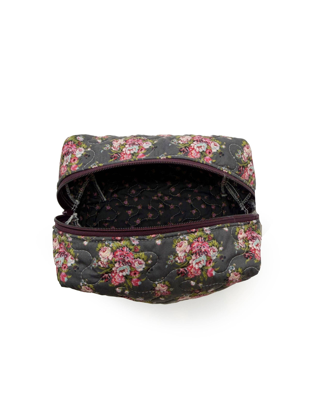 Quilted Makeup Bag