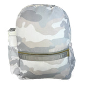 Medium Cotton Backpack with Side Pockets
