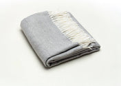 Fringed Herringbone Throw