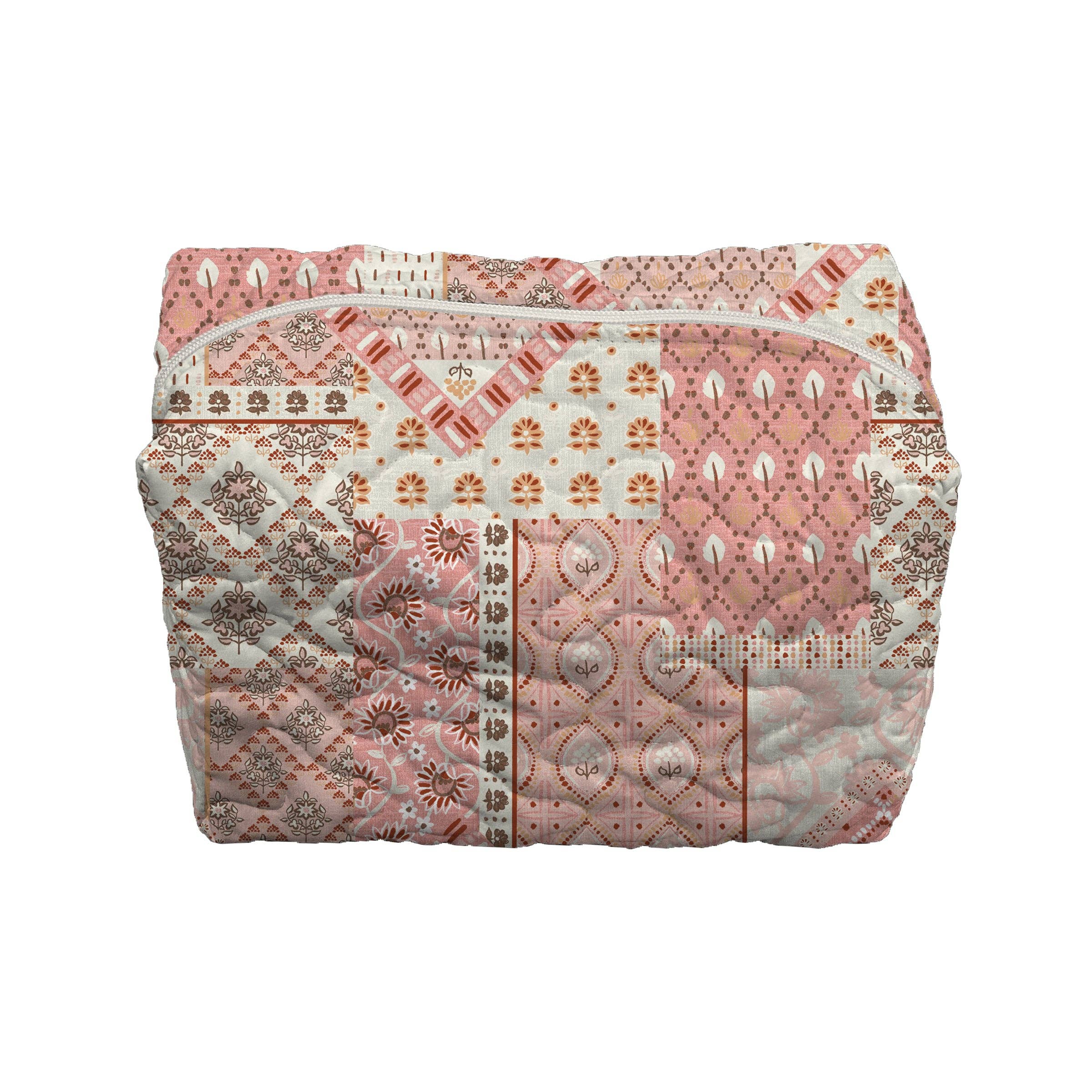 Quilted Makeup Bag