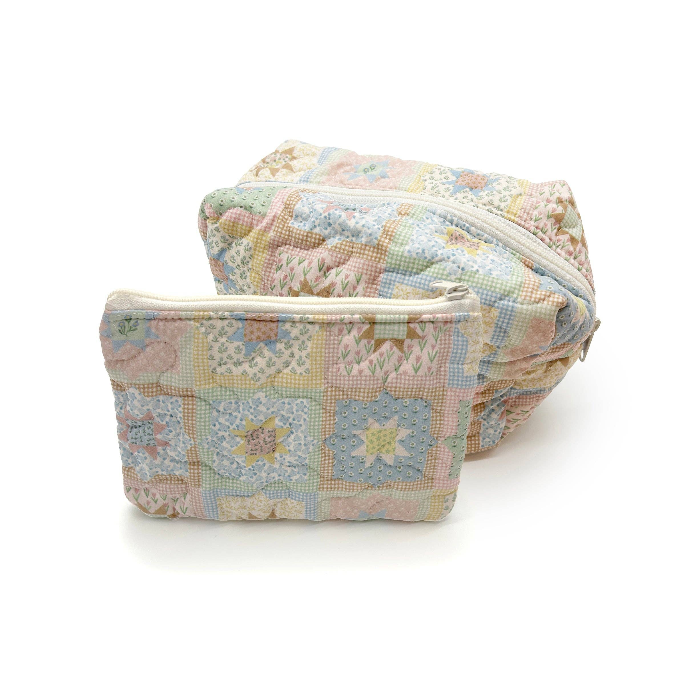 Quilted Makeup Bag