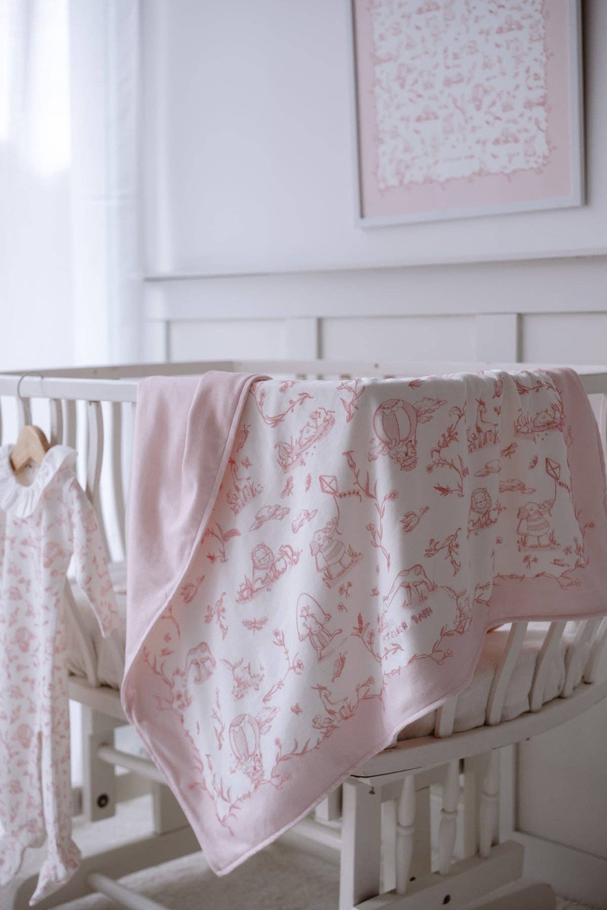 Double-Sided Organic Cotton Blanket