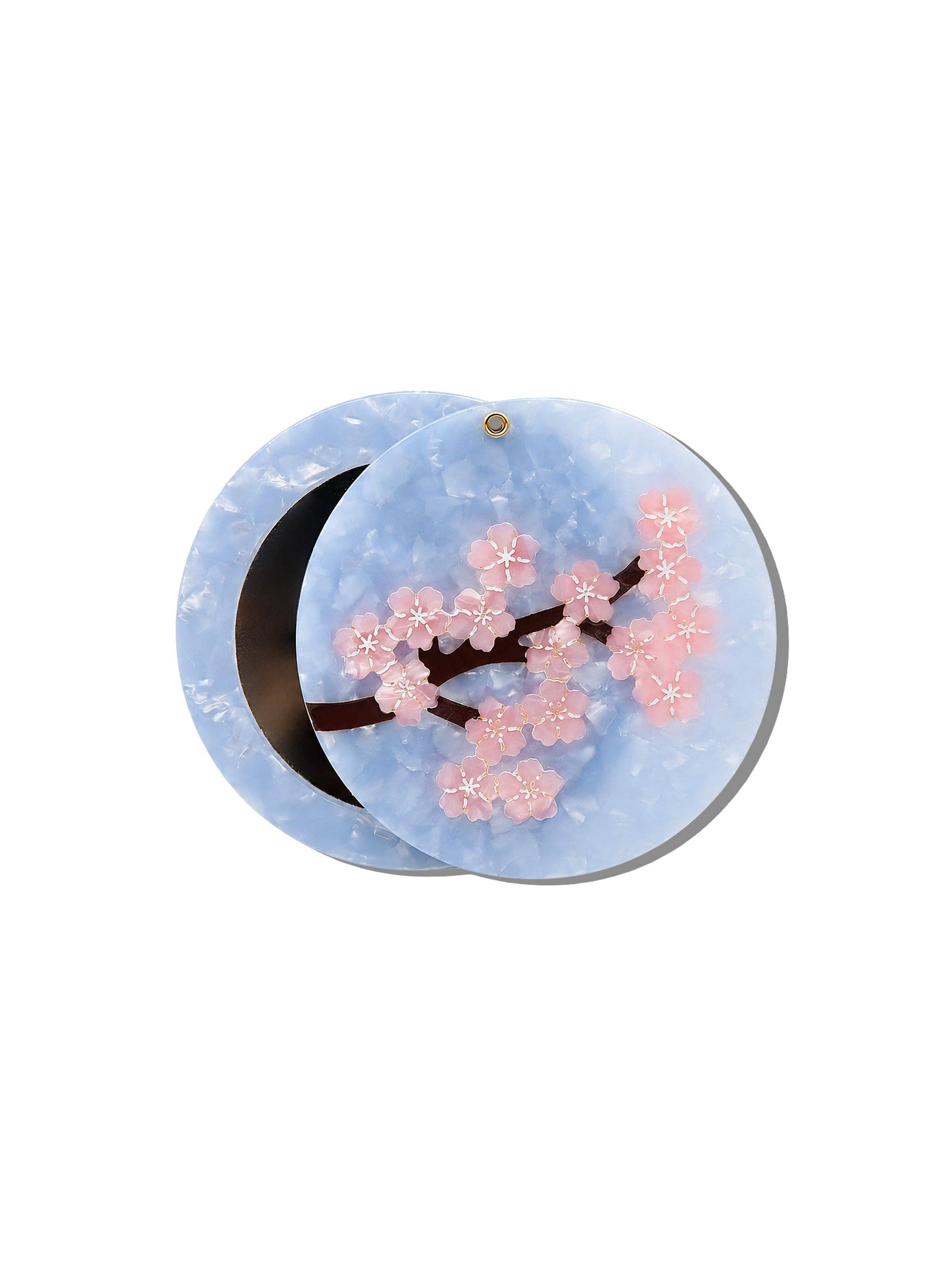 Sakura Blossom Compact Mirror