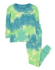 Kids Tie Dye Two Piece Cotton Pajamas