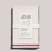 Contrasting Trim Napkins | 4