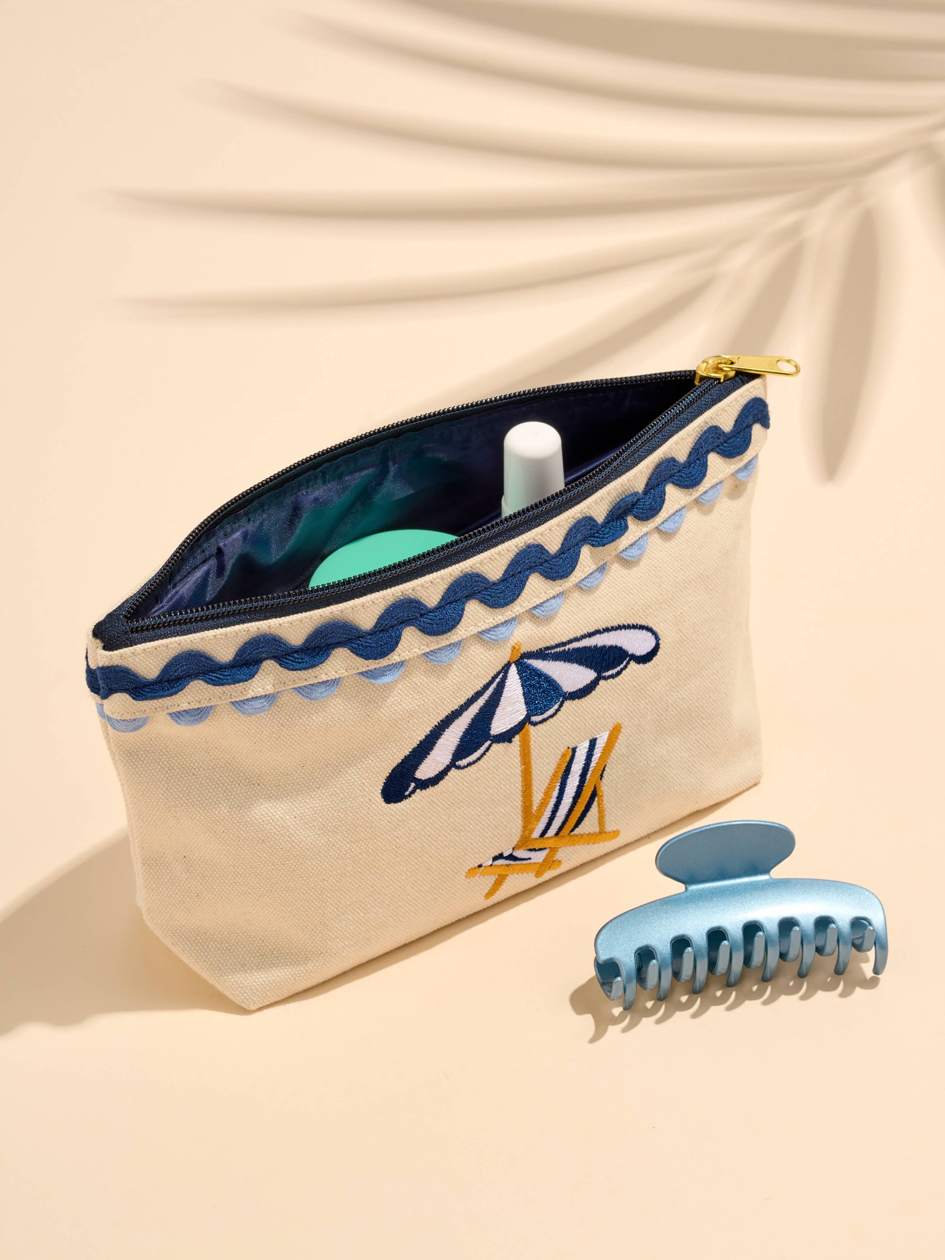 Ric Rac Zip Pouch