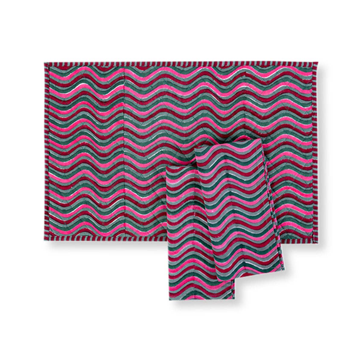 Block Print Napkins | 4