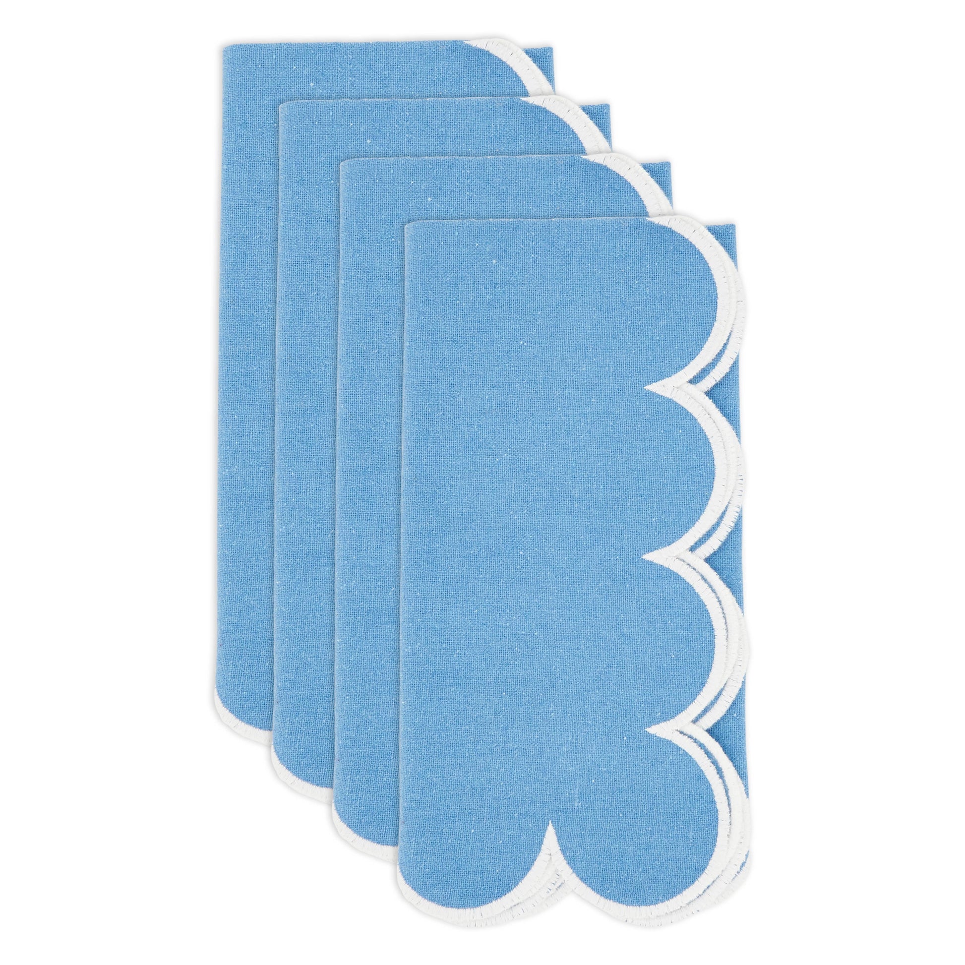 Scalloped Hem Napkin | Set of 4