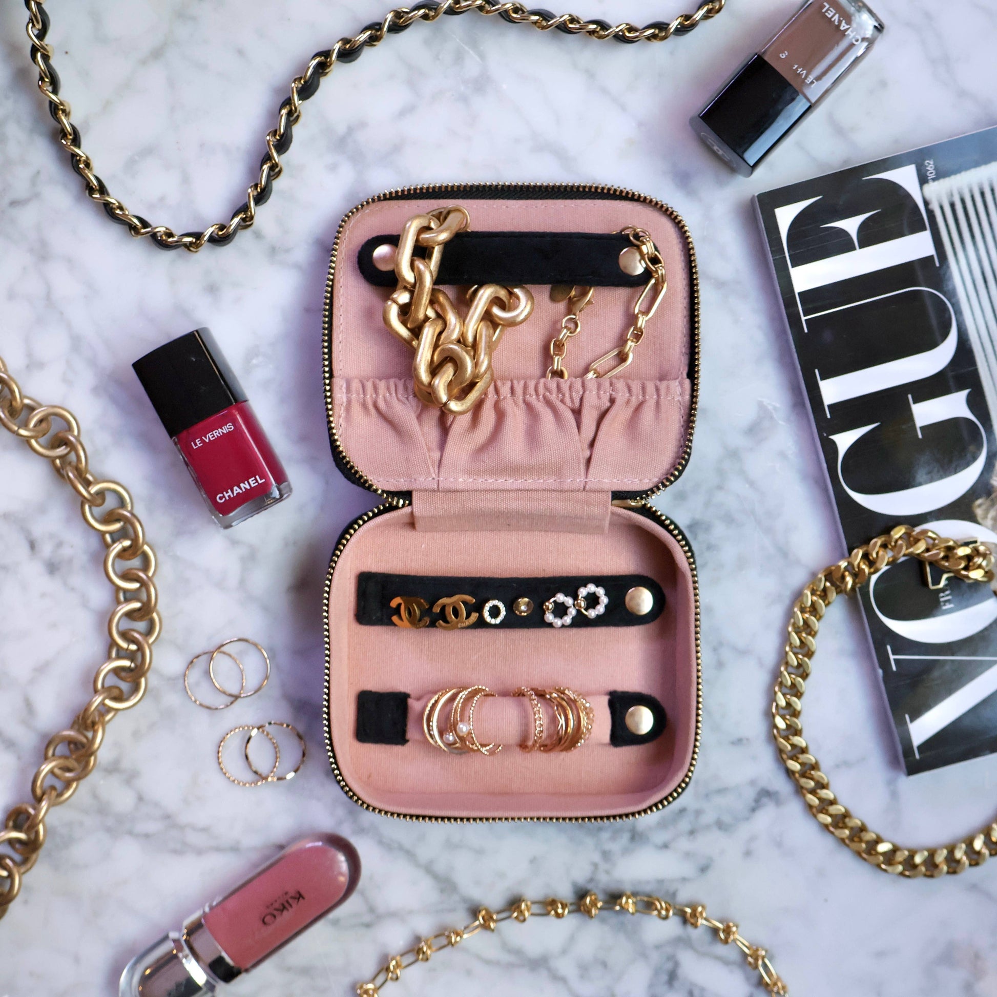 Velvet Jewelry Box