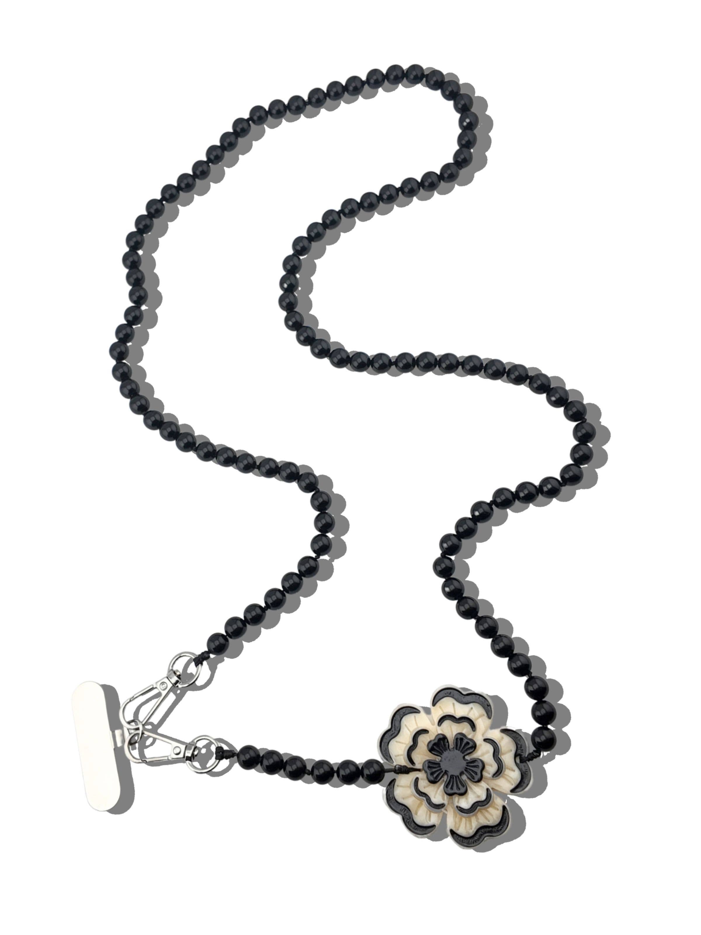 Handpainted Crossbody Phone Chain