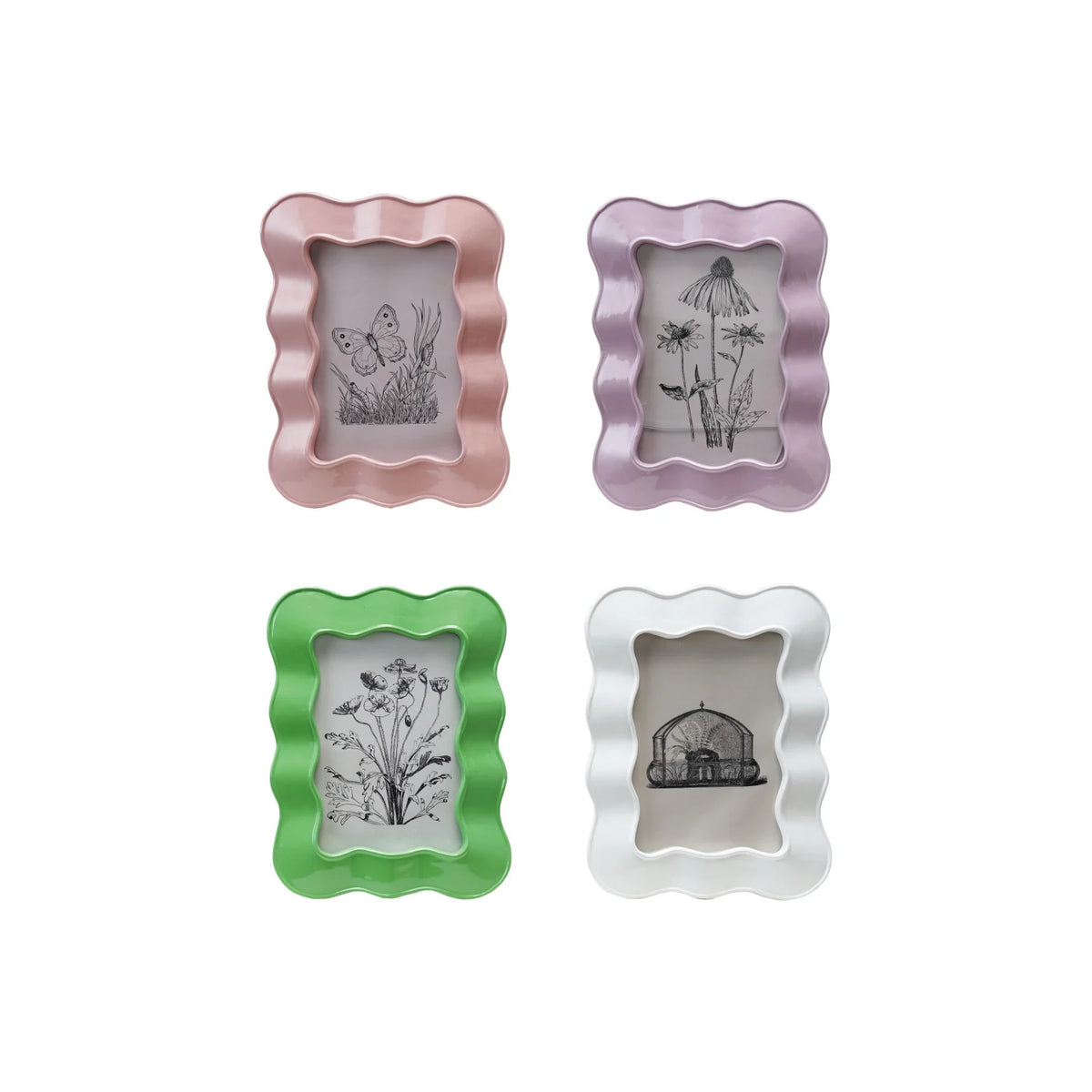 Wavy Resin Photo Frame