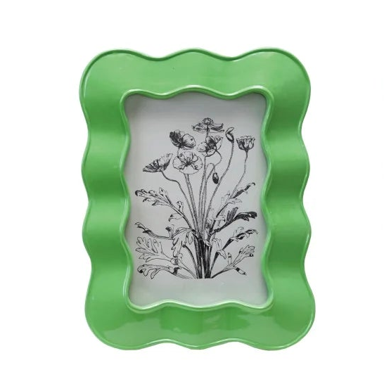 Wavy Resin Photo Frame