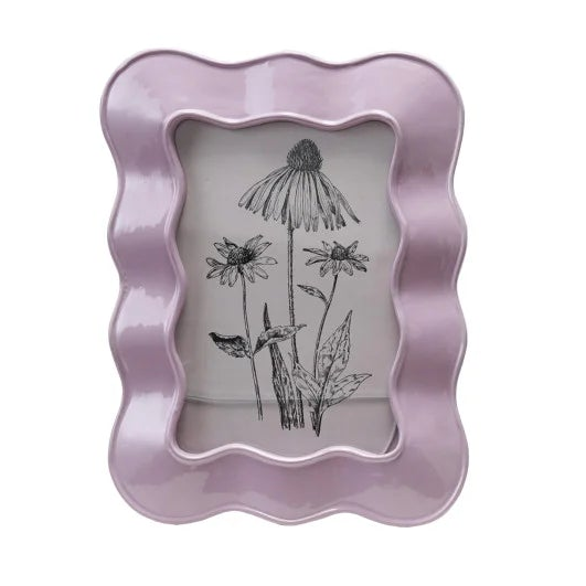 Wavy Resin Photo Frame