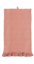 Ruffled Waffle Tea Towel