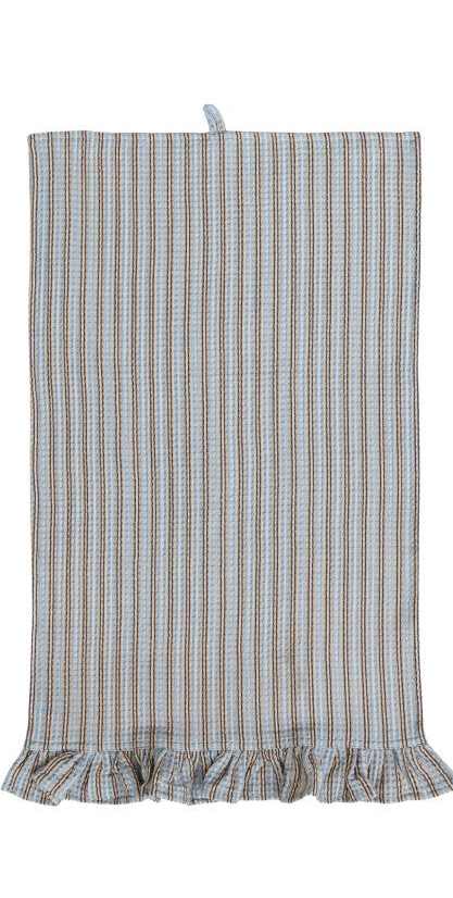 Ruffled Waffle Tea Towel