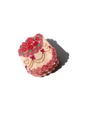 Hand-painted Party Cake Claw Hair Clip