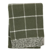 Window Pane Fringe Throw