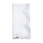 Embroidered Polka Dot Napkin w/ Scallop Edge | Set of 4