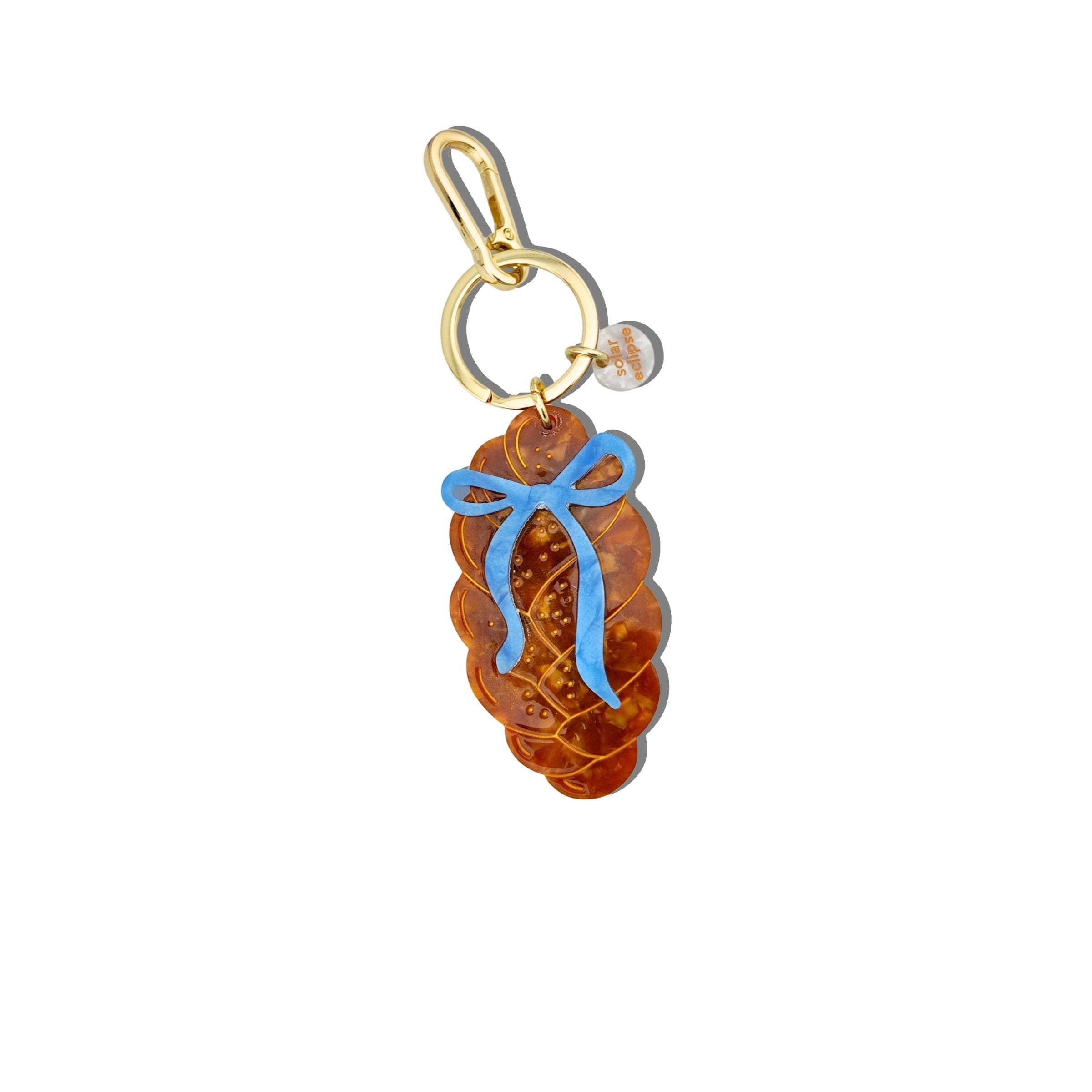 Bow Challah Bag Charm + Keychain
