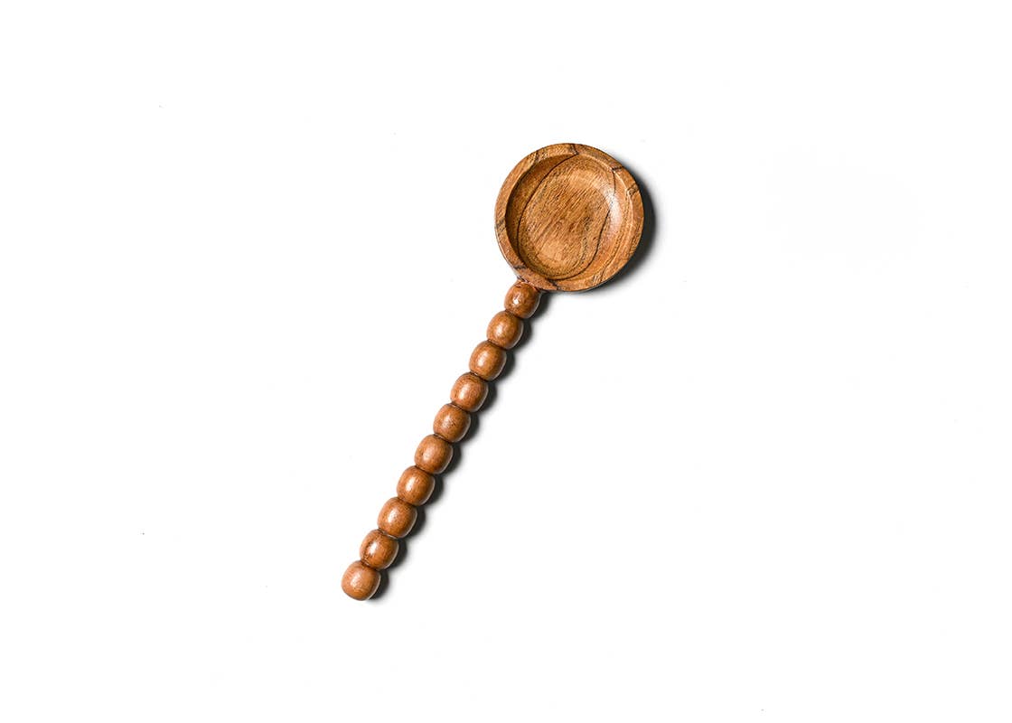 Wooden Knobbed Handle Spoon