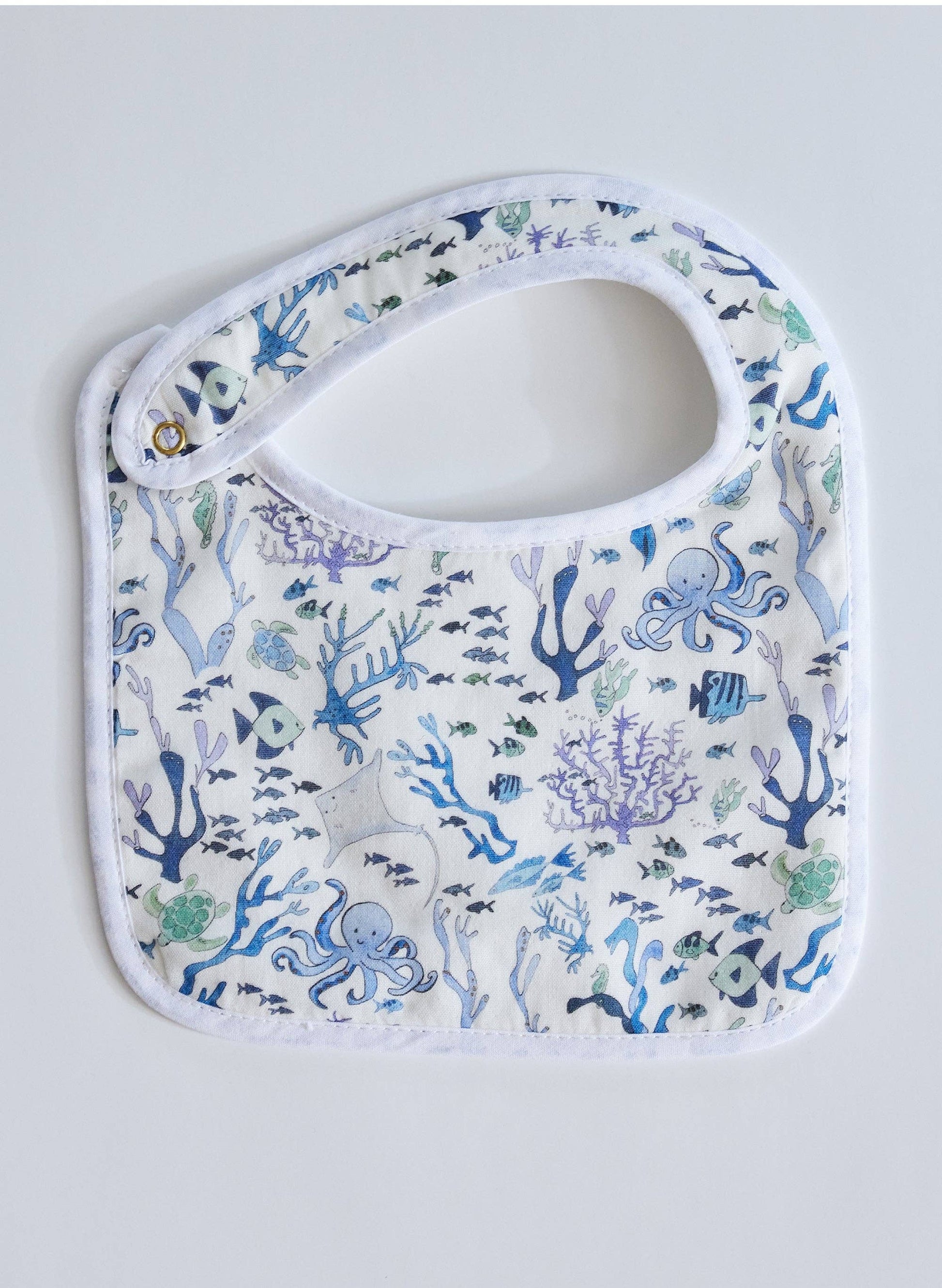 Muslin and Terry Bib