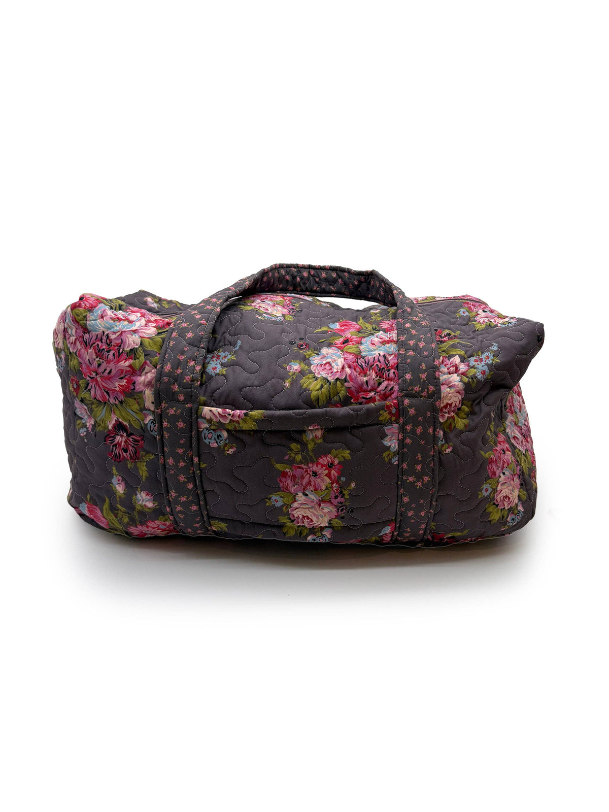 Quilted Weekender Duffel Bag