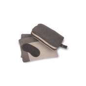 Travel Blanket Eye Mask Set