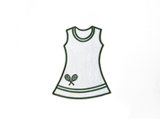 Tennis Dress Cocktail Napkins - Set of 4