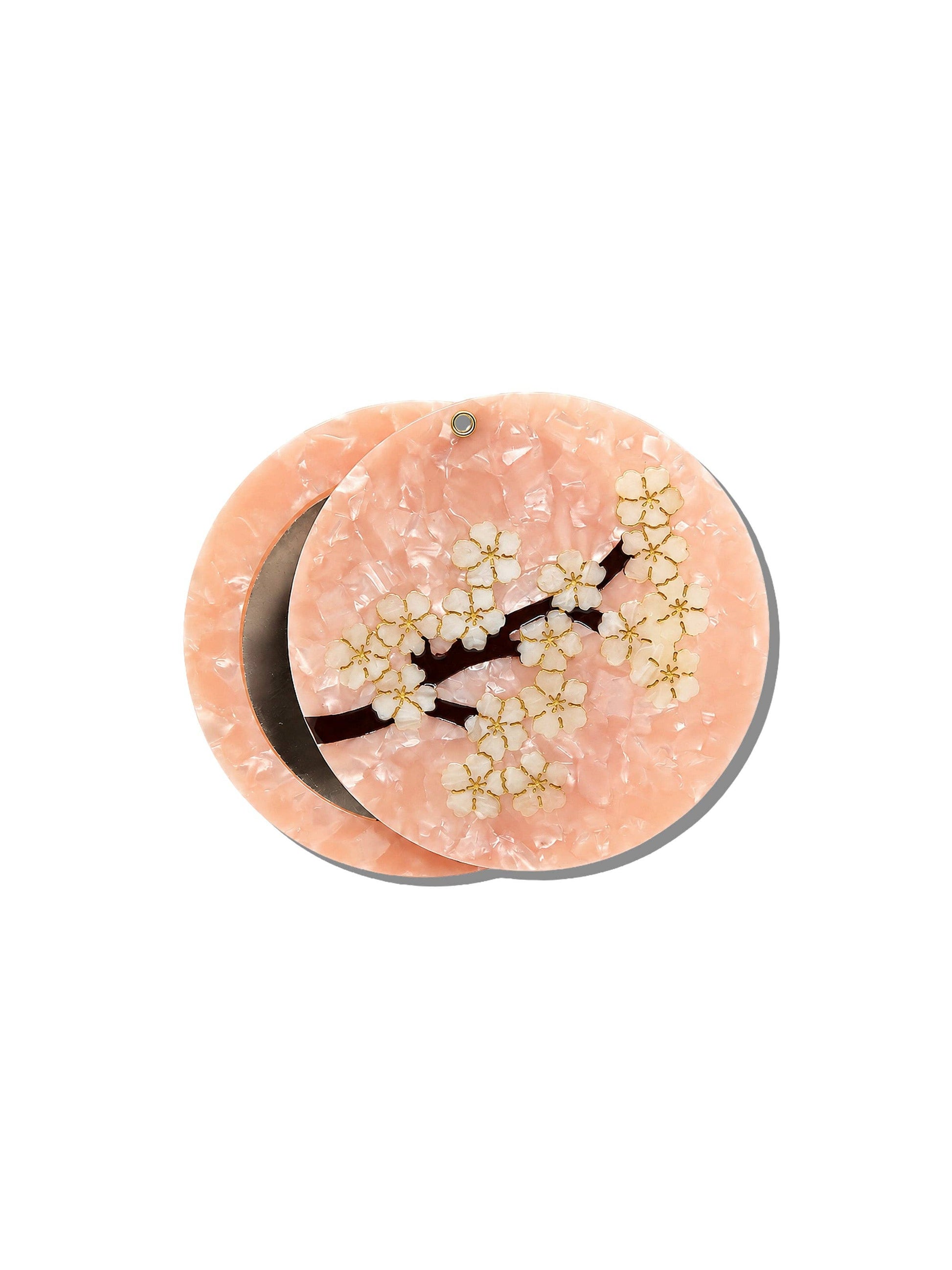 Sakura Blossom Compact Mirror