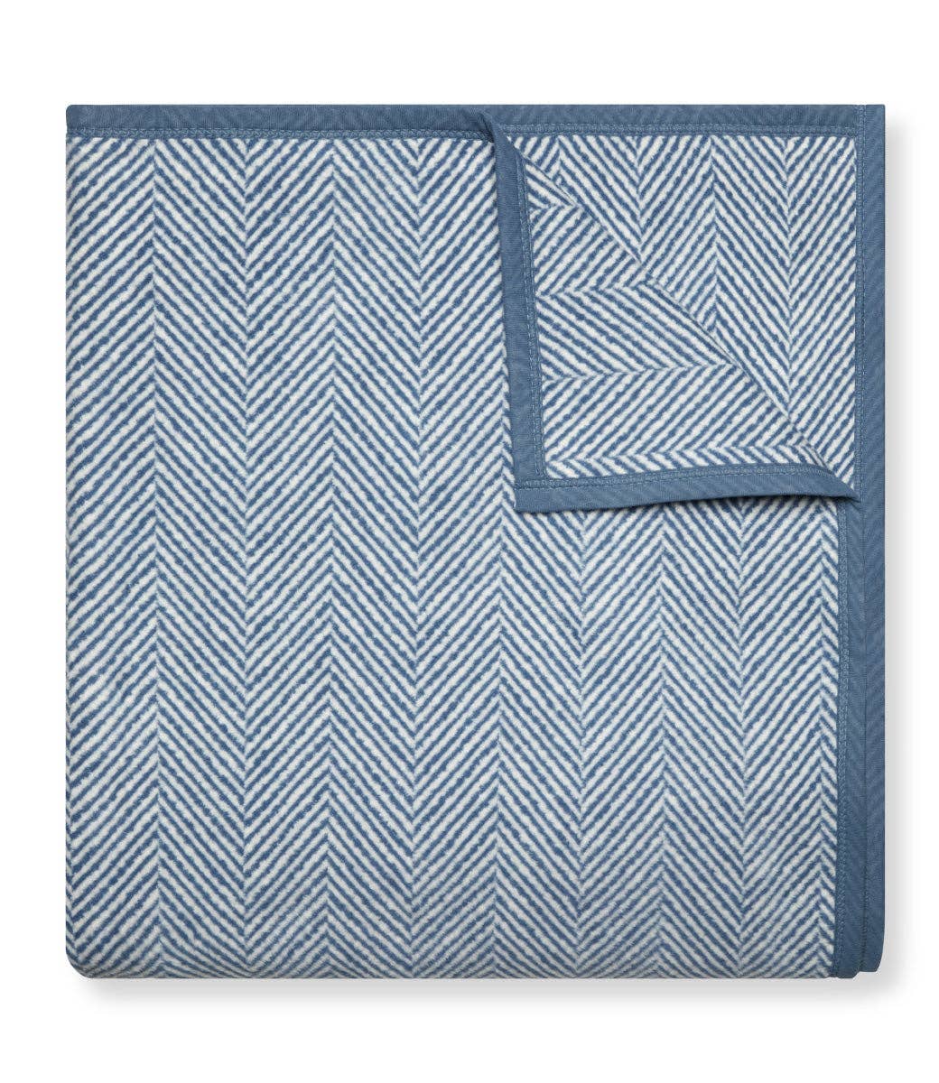 Jacquard Herringbone Blanket