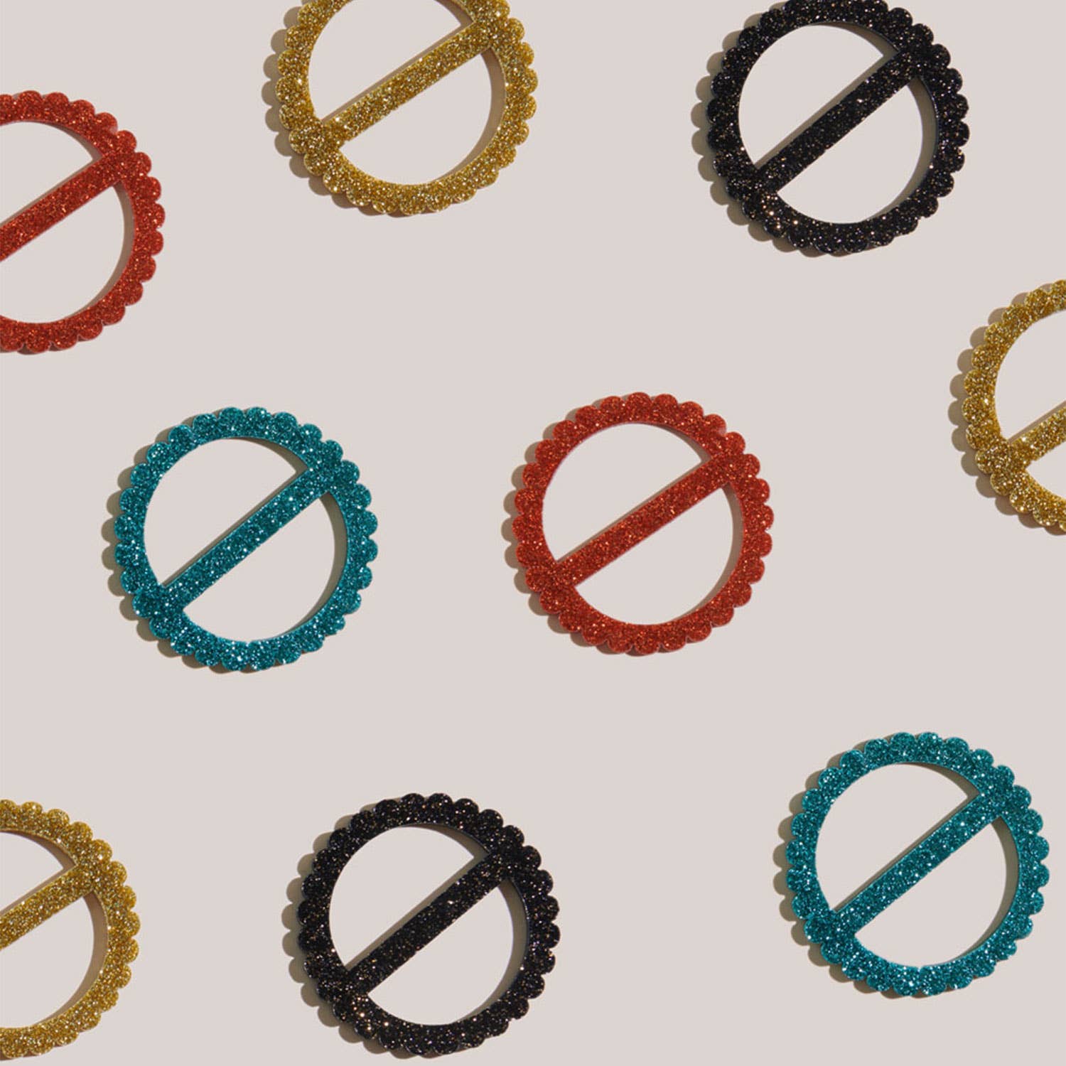 The Disco Napkin Ring Set