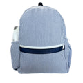 Medium Cotton Backpack with Side Pockets