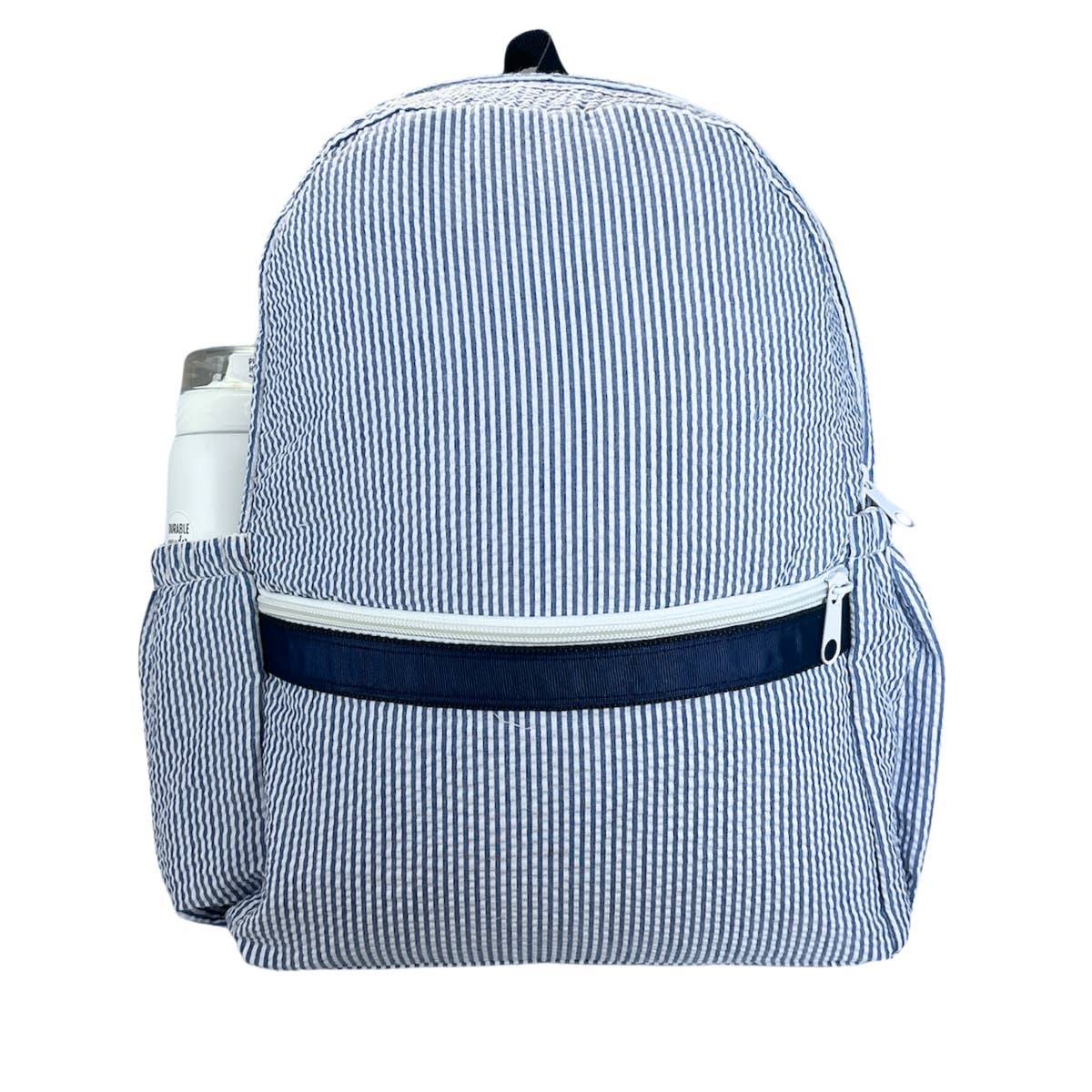 Medium Cotton Backpack with Side Pockets