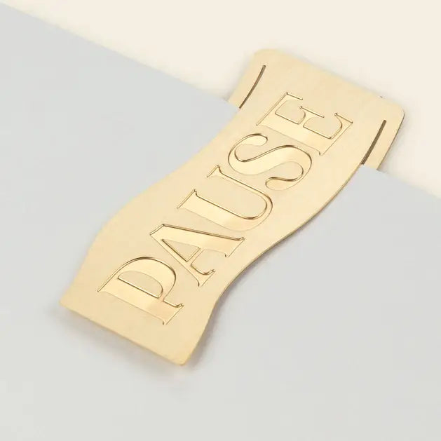 Brass Bookmark