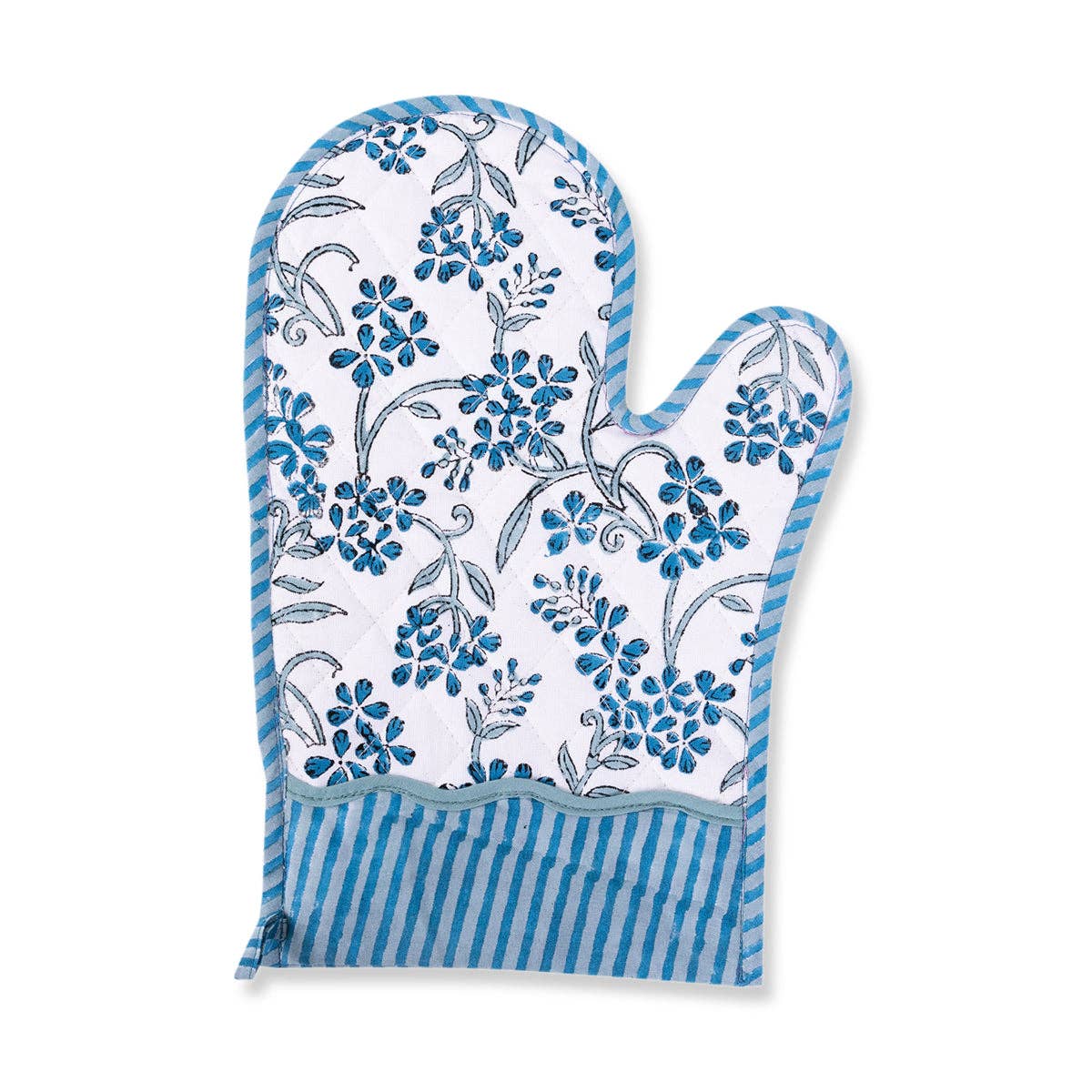 Central Embroidery Oven Mitt - Thumbnail 2