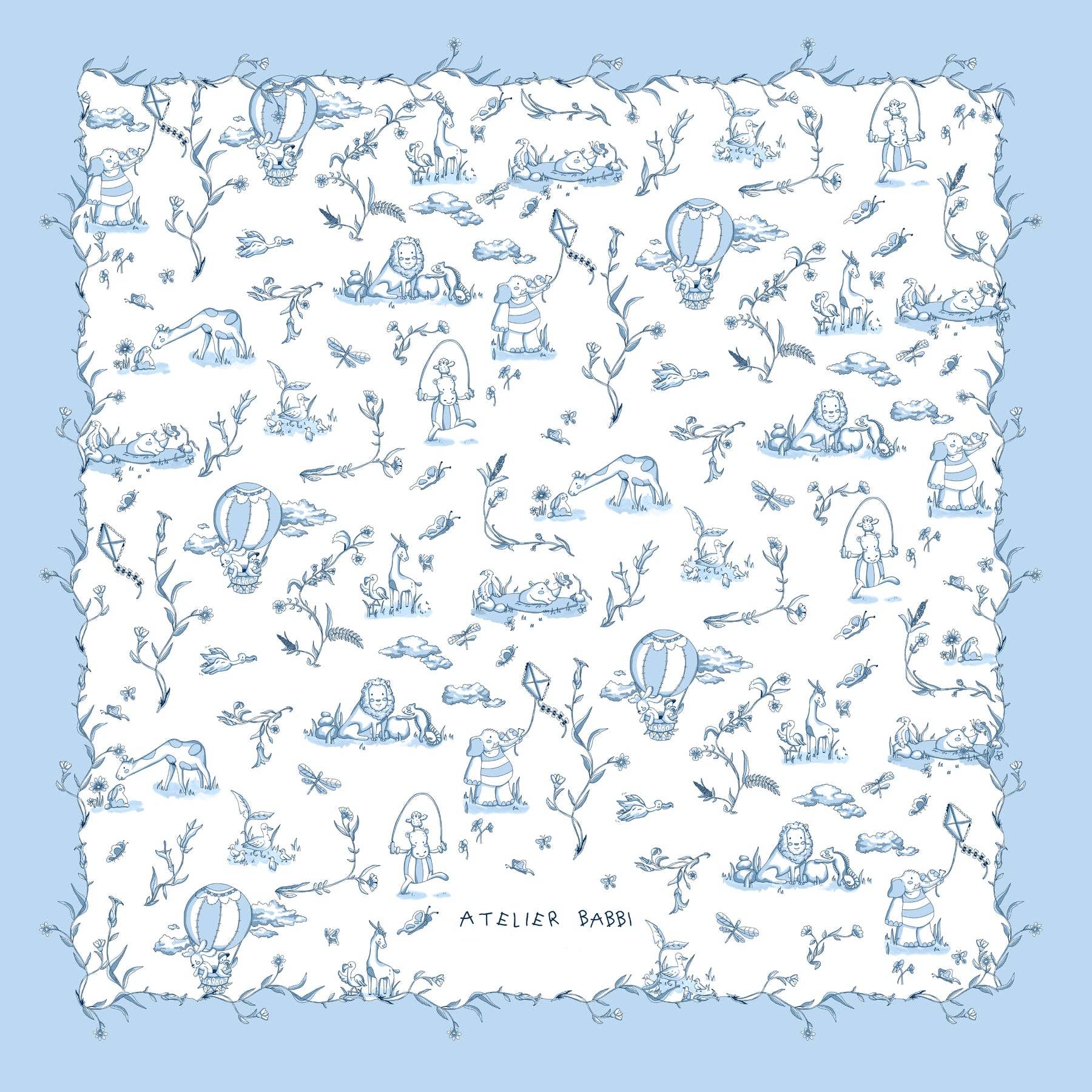 Double-Sided Organic Cotton Blanket