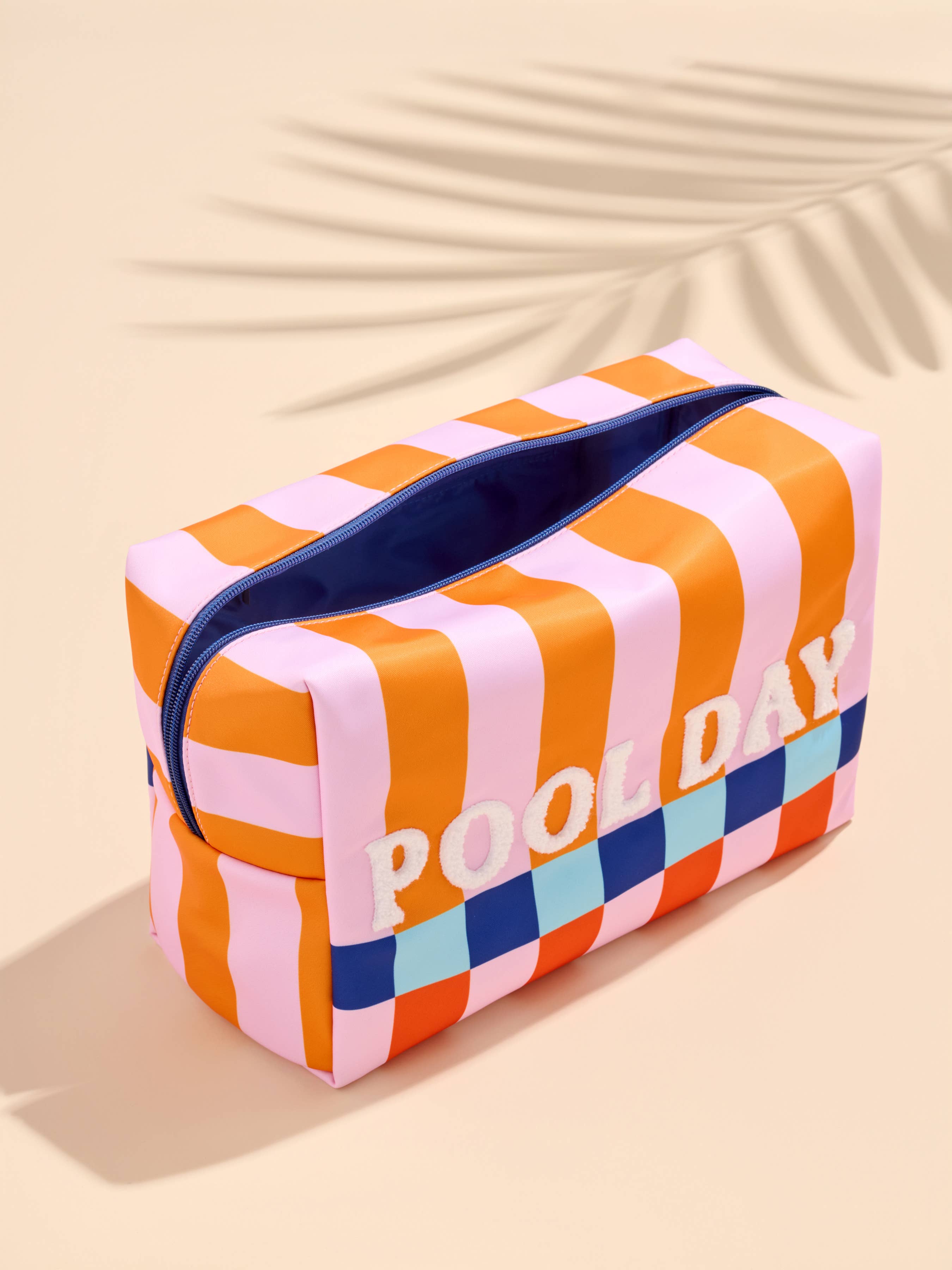 Large Summer Zip Pouch