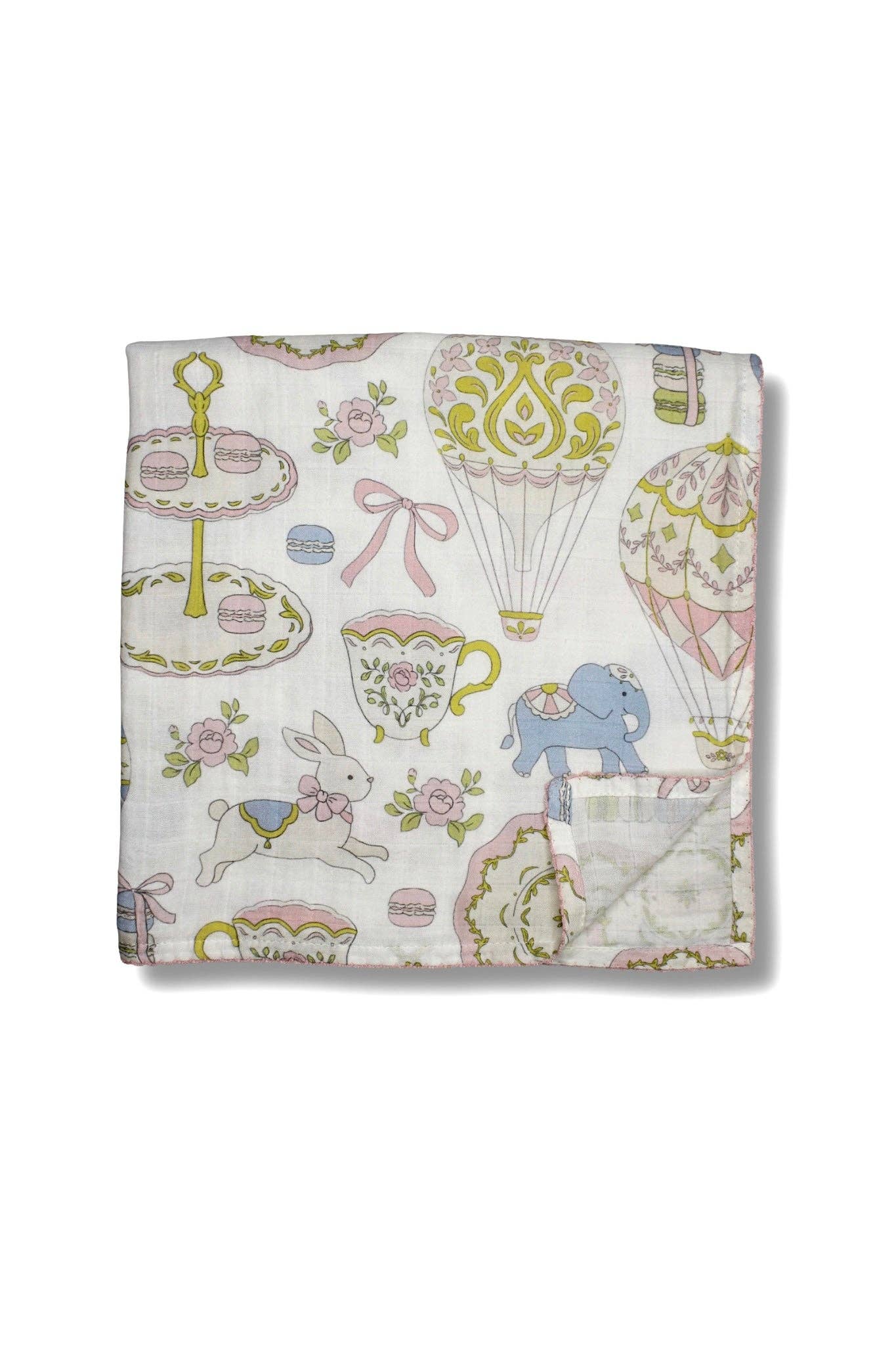 Dreamy Carousel Muslin Blanket