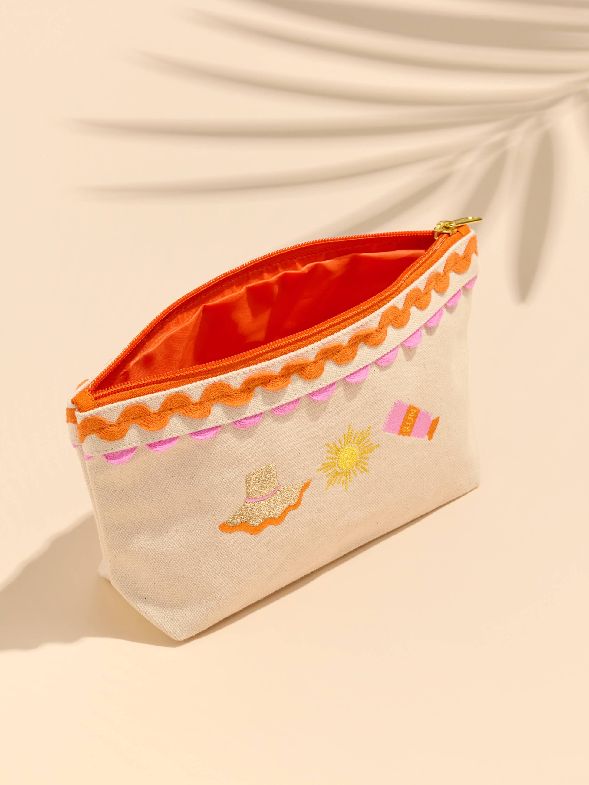 Ric Rac Zip Pouch