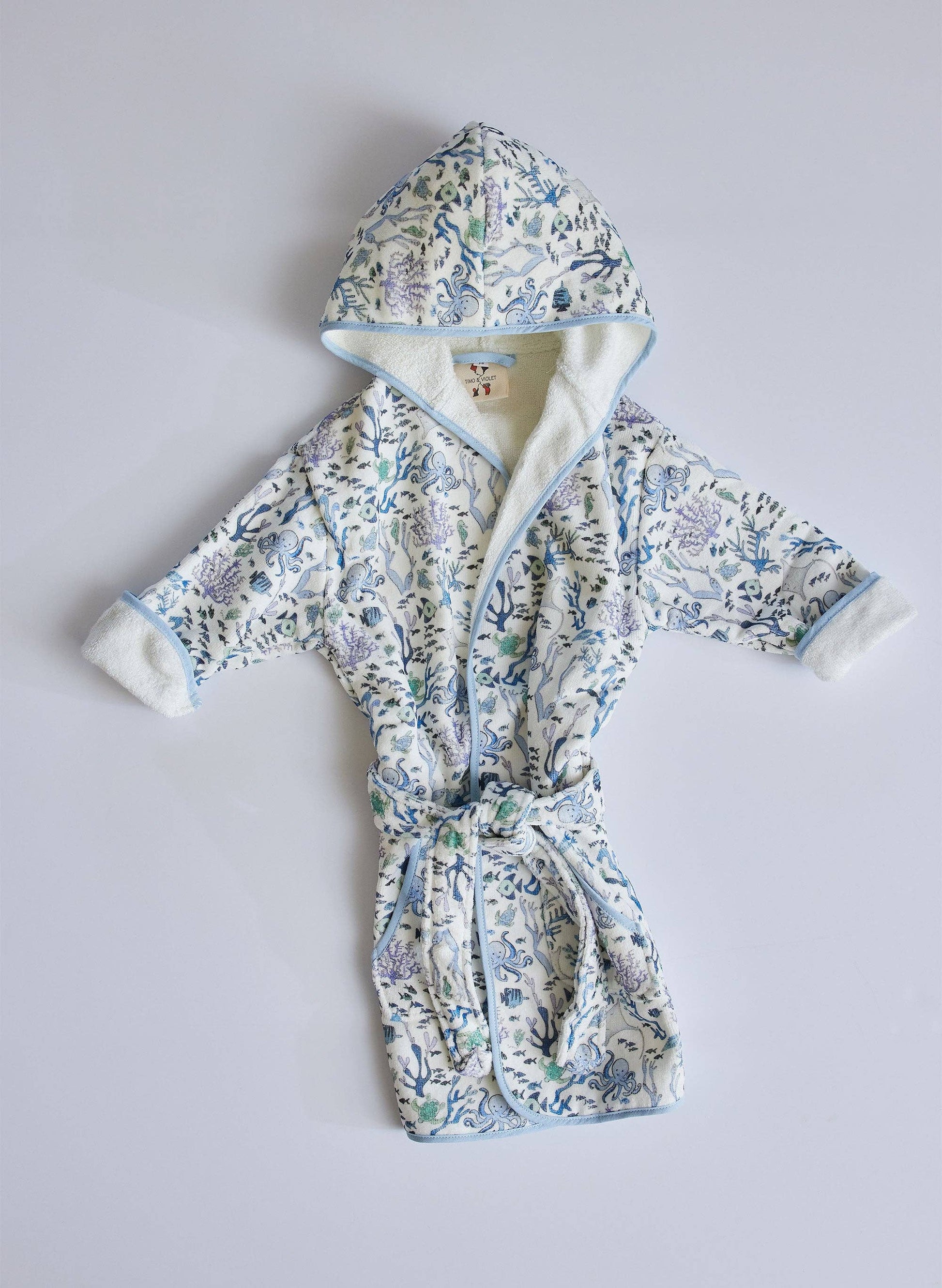 Cotton Terry Bathrobe