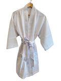 Short Kimono Waffle Robe Extended Size