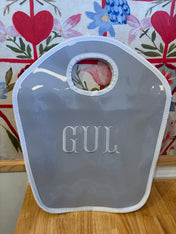 Vinyl Keyhole Diaper Bag