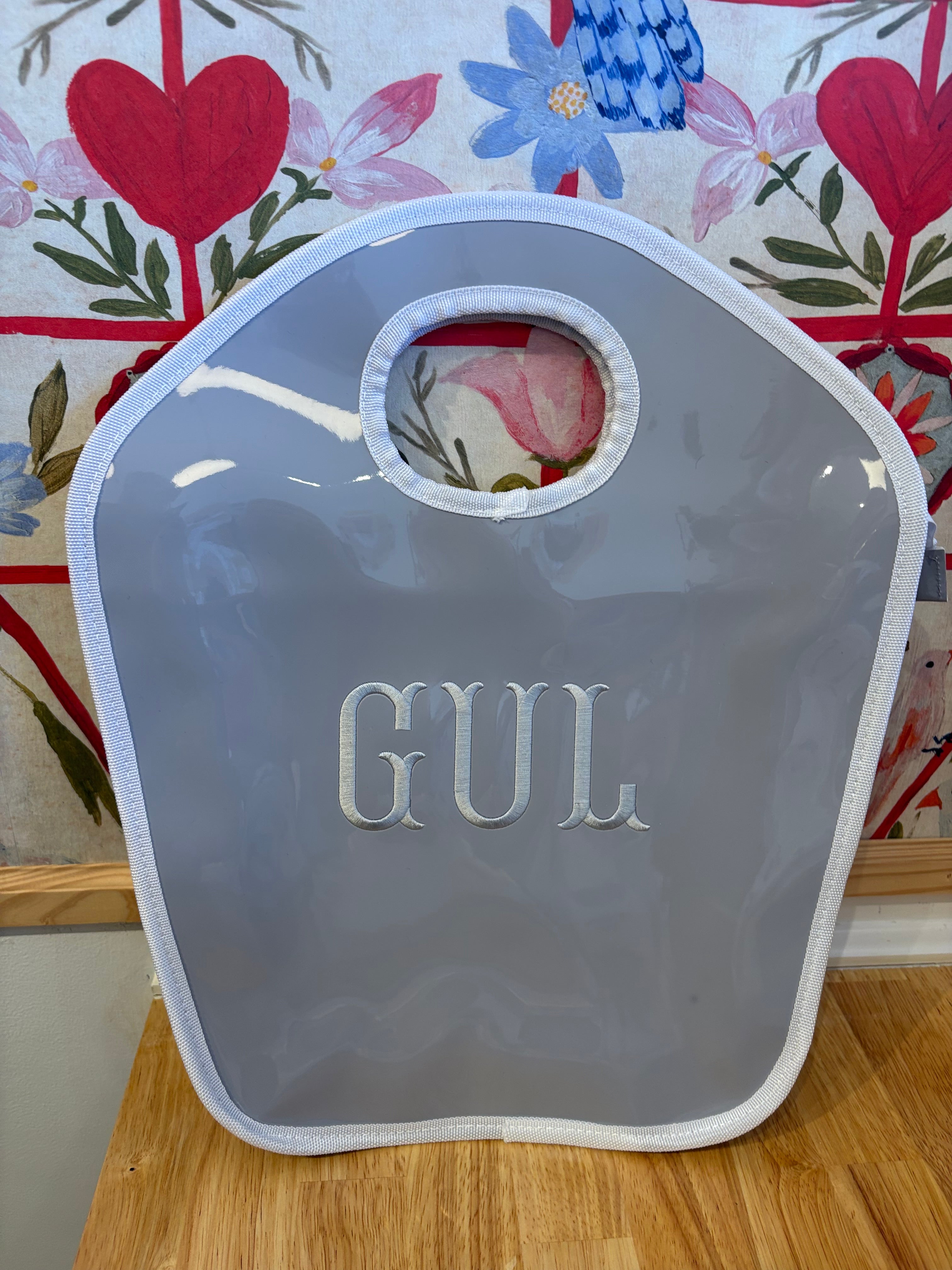 Vinyl Keyhole Diaper Bag