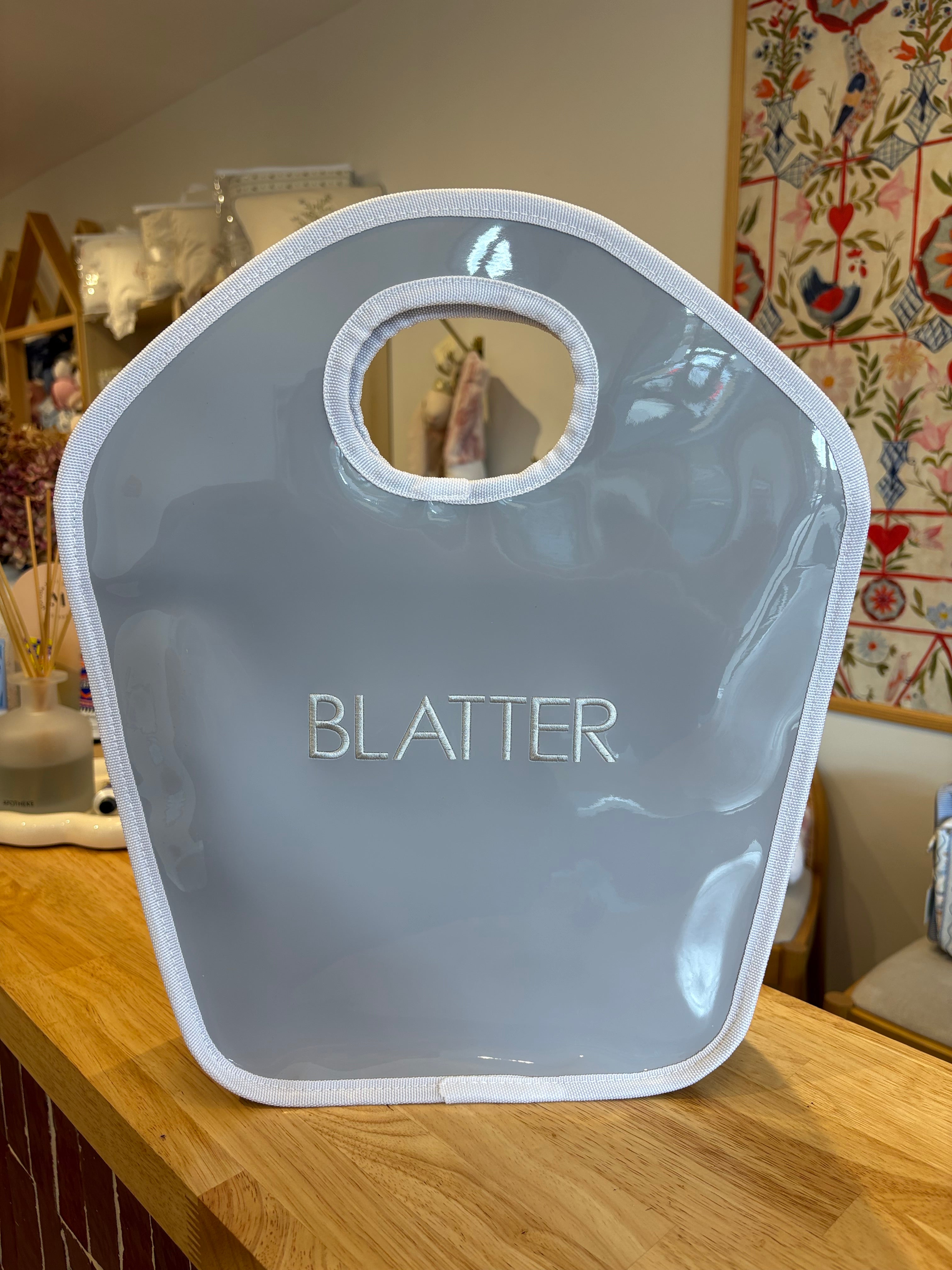 Vinyl Keyhole Diaper Bag