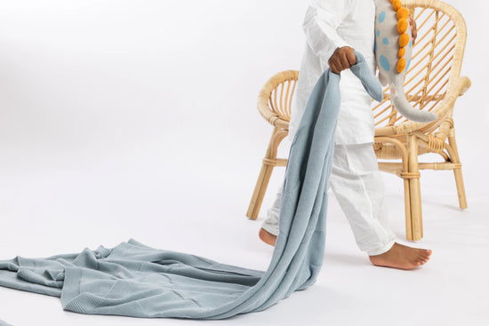 Nuage Organic Cotton Baby Blanket Set