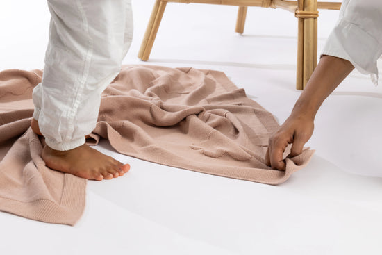 Nuage Organic Cotton Baby Blanket Set